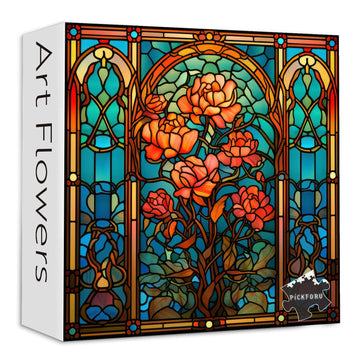 Art Flowers Jigsaw Puzzle 1000 Pieces